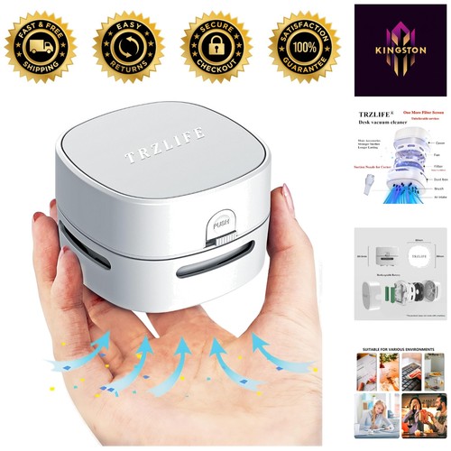 Rechargeable mini desk vacuum - desk,