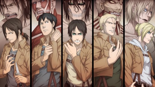 Eren yeager reiner braun - eren,