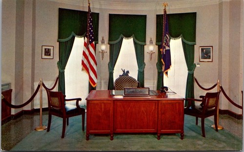 Desk chair flags - desk, herbert