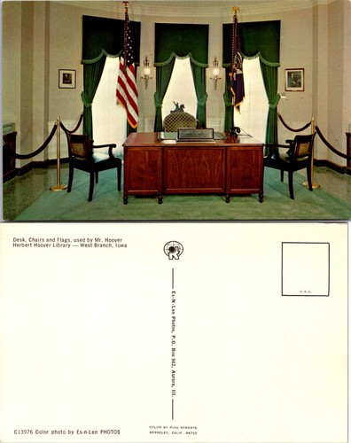 Postcard herbert hoover - of,