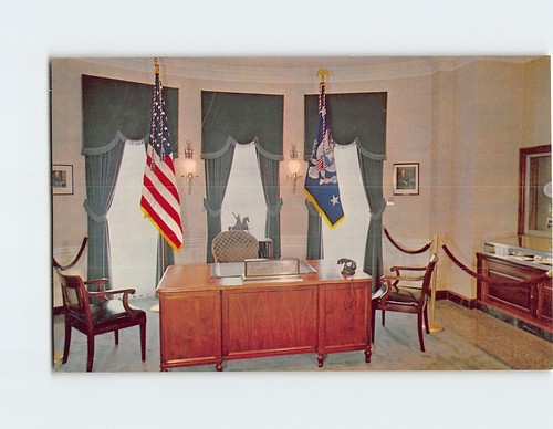 Postcard presidential desk - postcard,